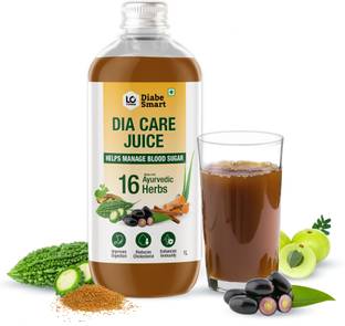 DiabeSmart Diabetic Care Juice | Karela Jamun Juice for Diabetes with Amla, Gurmar, etc