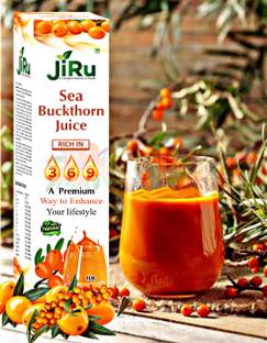 JiRu Sea Buckthorn Juice | Himalayan Berry, Enrich With Omega 3,6,9,7, Vitamin C