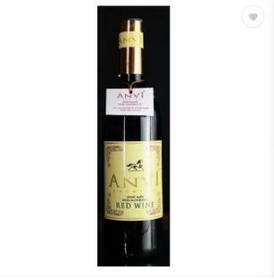 Anvi Original Homemade, Non-Alcoholic Less Sugar | Soft Red Wine Prepared With Grapes