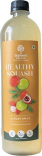 SSF Supreem Super Foods Litchi Amla Healthy Squash 700ml
