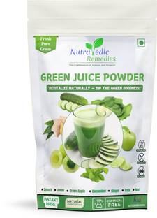 nutravedic remedies Super Greens Juice Powder | Detox & Energy Booster - 200G
