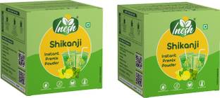 inesh Shikanji Instant Premix Powder 10 Sachets (Box of 2, Total 20 Sachets)