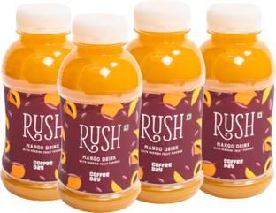 Cafe Coffee Day Rush Mango Drink | Pack of 4 | 330 ml each