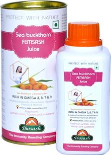 BIOSASH Sea Buckthorn FemSash Juice – For Hormonal Balance & Women's Health