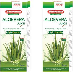 Baidyanath Aloe Vera Juice 1L | Natural Juice with Fiber
