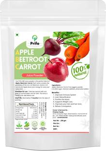 Prifo ABC Juice Powder - Apple Beetroot Carrot|No White Sugar|500g - Pack of 2