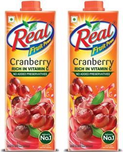 Real Fruit Power Cranberry Juice | No Added Preservatives