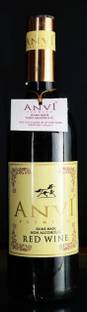 Anvi Original Homemade, Non-Alcoholic Less Sugar | Soft Red Wine Prepared With Grapes