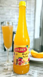 Golden Pulpy Mango Squash|Pure|Juicy|Do Not add Sugar