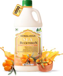 my herbal remedies Himalayan Sea Buckthorn Pulp Concentrate 1000ml Herbal Juice | Rich in Vitamin C