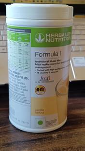 HERBALIFE Formula 1 Shake Vanilla Flaver Nutrition Shake Mix vanilla kslfjei