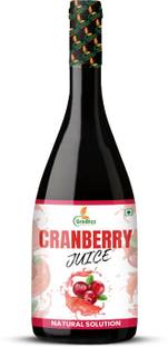 grinbizz Cranberry Juice Prevent UTI/100% Energy Juice/No Added Sugar