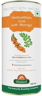 BIOSASH Sea Buckthorn Juice with Moringa– Powerful Superfood Blend for Energy & Immunity