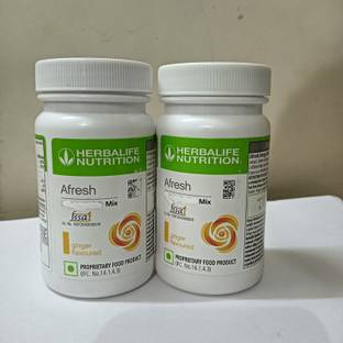 HERBALIFE AFRESH ENERGY DRINK GINGER 2 PCS B