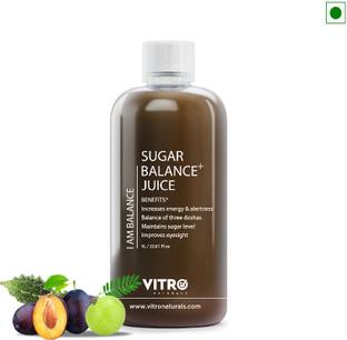 VITRO Sugar Balance Juice 1 litre with Karela, Jamun, Neem and 11+ herbs