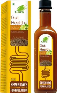 Cura Gut Health Juice 500Ml | Improves Gut Health, Relieves Bloating & Aids Digestion