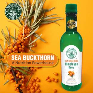 YUAR ESSENTIAL Sea buckthorn Juice Enriched with Omega 3,6, 9 and Rare Omega 7