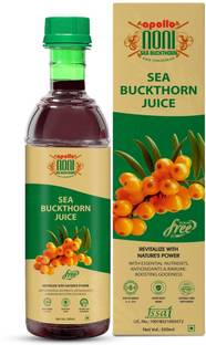 Apollo Noni Sea Buckthorn Juice | Sugar-Free Immunity Booster with Omega & Antioxidants