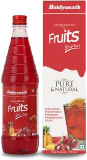 Baidyanath Ayurvedant Pure Natural Fruit Sharbat | Gulab Sharbat