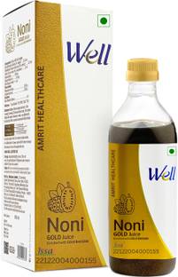 Amrit Healthcare Well Noni Gold Juice with Gold Bhasma (vitality and longevity)