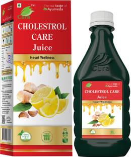 Cura Cholesterol Care Juice 500Ml | Natural Herbal Remedy for Heart Wellness |