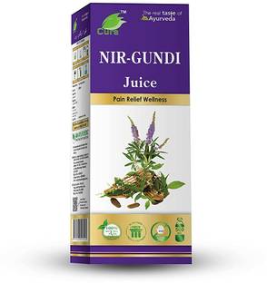 Cura Nirgundi Juice - 500ml.| Natural Pain Reliever | Supports Joint and Bone Health