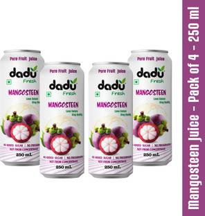 Dadu Fresh Mangosteen Juice - 250 ML (Pack of 4)