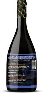 grinbizz Acai Berry Juice Helps in Liver & Blood Pressure|Glowing Skin|Digestion Health Energy Drink