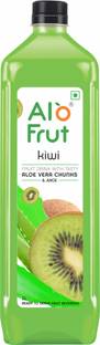 ALOFRUT Kiwi Aloevera Chunks & Juice 1000mL | Ready to Serve Fruit Drink