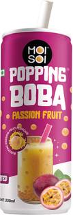 MOI SOI Popping Boba with Passsion fruit drink | Boba Drink