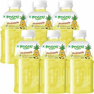 POGOU Pineapple Juice with NATA De Coco-Energy Drink | Real Natural Taste