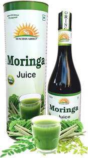 Sunchan Group Moringa Juice Pure Organic Herbal Mix Vegetarian Moringa Juice 1 Ltr Pack of 1