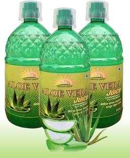 Sunchan Group Aloevera Juice Pure Oraganic Herbal 1000 X 3 ML