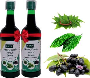 seya Neem, Karela, Jamun, Juice Help Balance Sugar Naturally