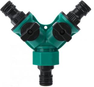 ELEPHANTBOAT Splitter 2 Way for Tap and Splitter Garden Irrigation, ABS 3 Way Valve Drip Irrigation Kit