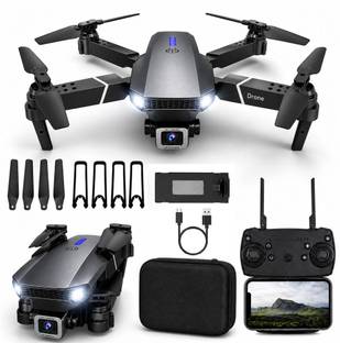 DRAVYA WILLA E88 Pro Drone upgraded version 4k dual camera mini drone Smart Gestures New Drone