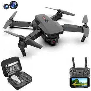 GLARIXA New Professional E88 Pro Remote Control Foldable Dual Camera 720p Drone
