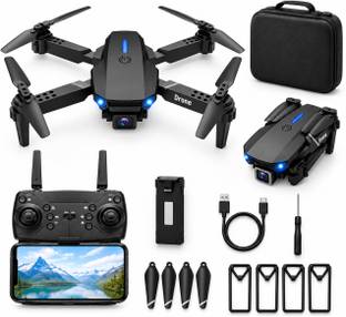 DHRUVIYASTICK Mini WiFi Camera Drone with Dual HD Camera and Foldable Design Drone