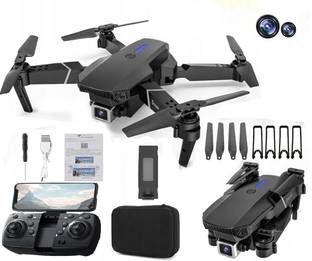 CRISANTOWILLA ENTERPRISES E88 DRONE 4K HD CAMERA 1080p 360 Degree Flip Drone