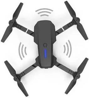 RECTITUDE E88 Pro Foldable Remote Control Drone Dual Camera Drone 720p Video, Wifi Fpv Drone