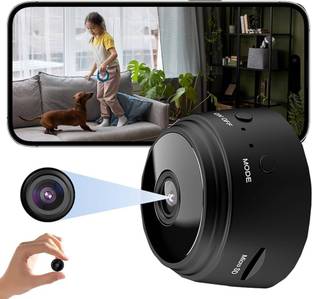 HomeEye A9 Mini WiFi Hidden Camera Full HD Night Vision Wireless CCTV Camera Instant Camera Instant Ca...