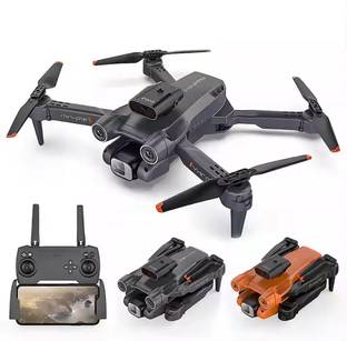Clubics P12 MINI Foldable HD Dual Camera Drone For Adults Auto Return One Touch Take off Drone