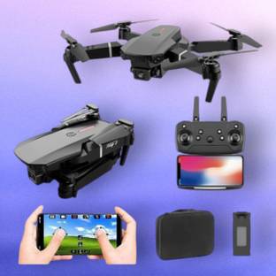 Swa Mi E88 Camera dronremot Control Quadcopter 360 Flip Stunt WiFi Wings 2 Batteries_24 Drone