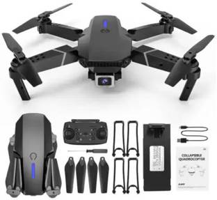 RECTITUDE E88 Pro Drone 4k HD foldable With Camera Mini 720p Live Video Drone Drone