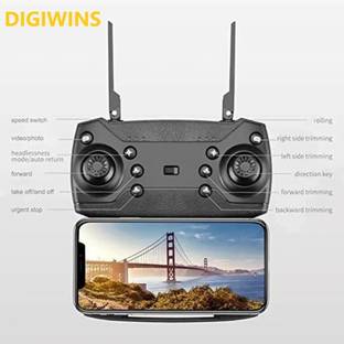 Swa Mi E88 pro max with dual battery and camera Drone 2 Batteries1 Drone