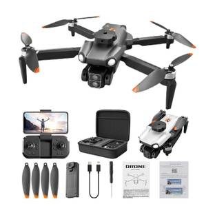 Harinder 4K Dual Camera Drone with Obstacle Avoidance Brushless Motor WiFi FPV Gesture Drone