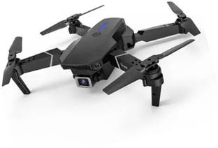 RECTITUDE Good Quality E88 Pro Remote Control Drone Dual Camera Drone 720p Video, Wifi Fpv Drone