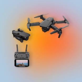 Swa Mi E99 Foldable Pro Drone for Kids | Obstacle Avoidance rone 2 Batteries_14 Drone