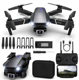 PREDIKSAWILLA 4K-E88 Pro Drone upgraded version dual camera mini drone Smart Gestures Drone