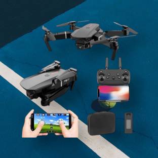 Swa Mi E88 Camera dronremot Control Quadcopter 360 Flip Stunt WiFi Wings 2 Batteries_16 Drone